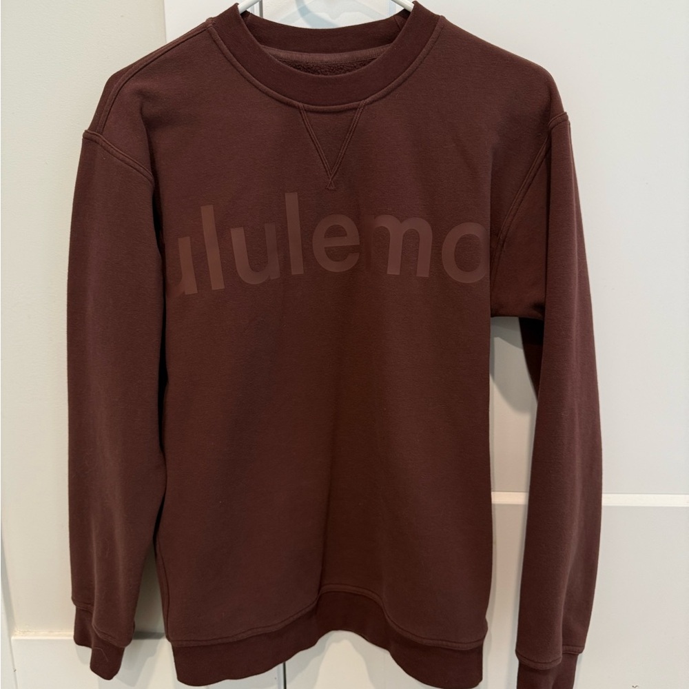 lululemon athletica Women's Chocolate Crewneck Sweater